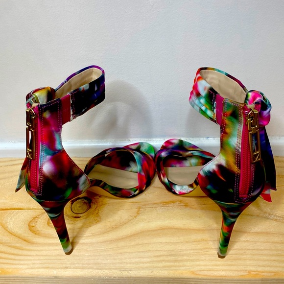 GUESS | 🌈 Watercolor Guess Stiletto | Open Toe - Picture 5 of 6